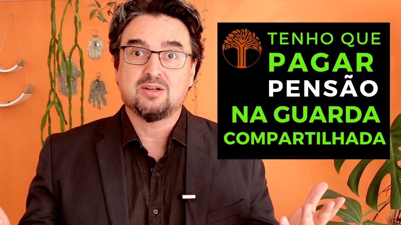 A guarda compartilhada não implica necessariamente no pagamento de pensão