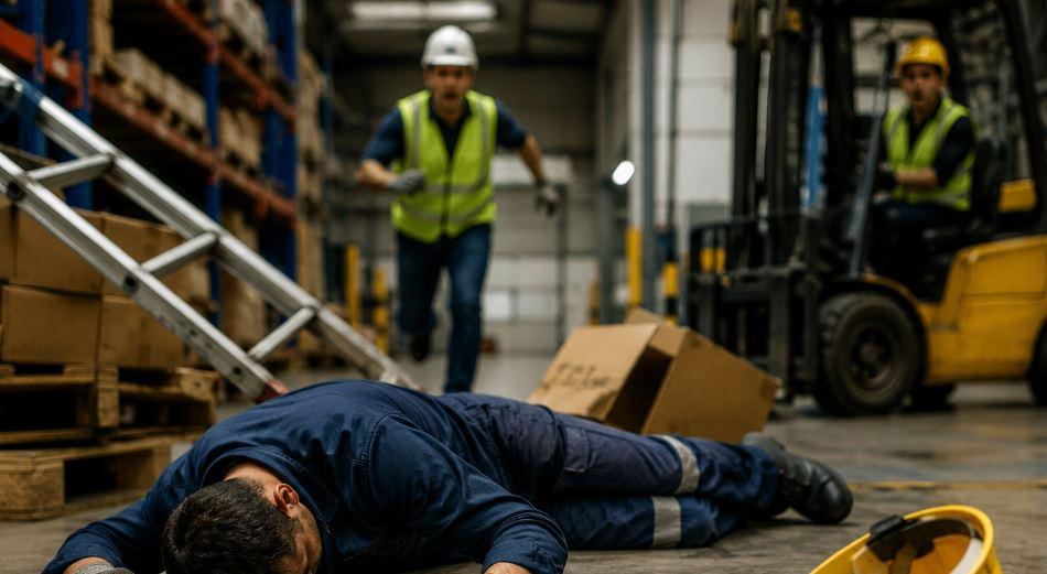 O que acontece quando ocorre um descumprimento de normas de segurança do trabalho?